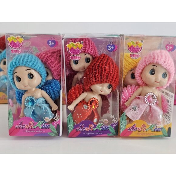 Mini Baby Dolls Exquisite Cute Girl Dolls For Decoration For Gifts - Picture 5 of 8